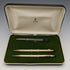 Vintage Cross: CROSS Gold Filled Ballpoint Pen/Pencil Set with Spare Refill